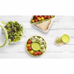 Tefal K31001 Boîte de rangement alimentaire 1 L Vert, Transparent - Vue supplémentaire 6