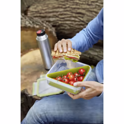 Tefal K31001 Boîte de rangement alimentaire 1 L Vert, Transparent - Vue supplémentaire 9
