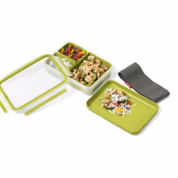 Tefal K31002 gamelle Boîte de rangement alimentaire 1,2 L Vert, Transparent