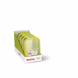 Tefal K31005 gamelle Boîte de rangement alimentaire 1 L Vert, Transparent