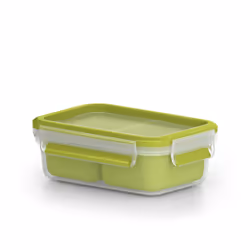 Tefal K31006, Boîte de rangement alimentaire, Adulte, Vert, Transparent, Allemagne, 0,55 L, 113 mm