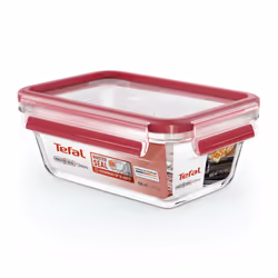 Tefal MasterSeal N1040810 boîte hermétique alimentaire Rectangulaire 0,85 L Transparent, Rouge 1 pièce(s) - Vue supplémentaire 4