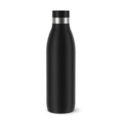 Tefal Bludrop Basic N3110910 gourde Utilisation quotidienne, Randonnée, Sports 700 ml Acier inoxydable Noir, Acier inoxydable