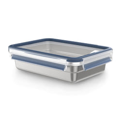 EMSA CLIP & CLOSE N1150510 boîte hermétique alimentaire Rectangulaire 1,2 L Acier inoxydable 1 pièce(s)