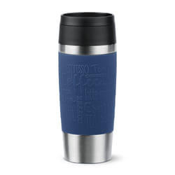Tefal Travel Mug Classic N2020310 thermos 360 ml Noir, Bleu, Acier inoxydable Acier inoxydable