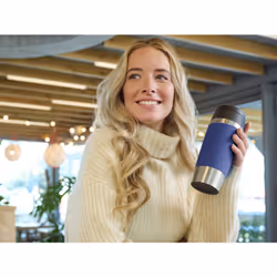 Tefal Travel Mug Classic N2020310 thermos 360 ml Noir, Bleu, Acier inoxydable Acier inoxydable