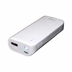 MediaRange MR751, 5200 mAh, Lithium-Ion (Li-Ion), Gris, Blanc