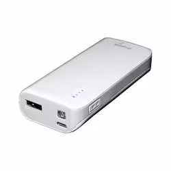 MediaRange MR751 banque d'alimentation électrique Lithium-Ion (Li-Ion) 5200 mAh Gris, Blanc