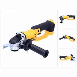 Contenu de la livraison: - 1x DeWalt DCG 412 Meuleuse d'angle sans fil - 1x poignée latérale - 1x capot de protection - 1x cl ...