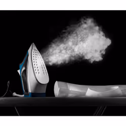 Rowenta Effective 2 DX1550 Fer à repasse à sec Semelle en acier inoxydable 2200 W Bleu - Vue supplémentaire 8