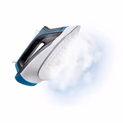 Rowenta Effective 2 DX1550 Fer à repasse à sec Semelle en acier inoxydable 2200 W Bleu - Vue supplémentaire 9
