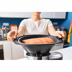 Moulinex Companion XL HF4568 robot ménager 1400 W 3,6 L Noir, Acier inoxydable