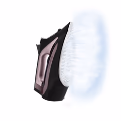 Rowenta DW434 Fer à vapeur Semelle en acier inoxydable 2600 W Noir, Rose