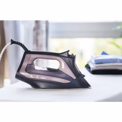 Rowenta DW434 Fer à vapeur Semelle en acier inoxydable 2600 W Noir, Rose - Vue supplémentaire 7