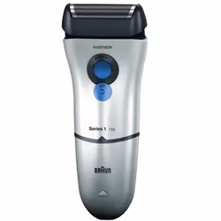 Braun Series 1 150, Rasoir à grille, Gris, Batterie, Hybrides nickel-métal (NiMH), 8 h, 20 min