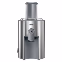 Braun Multiquick 7 juicer J 700, Centrifugeuse, Acier inoxydable, 2 L, 1,25 L, 7,5 cm, Acier inoxydable