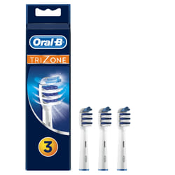 Oral-B TriZone 80217891 tête de brosses 3 pièce(s) Bleu, Blanc
