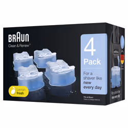 Braun Cartouches De Recharge Clean & Renew CCR, Nettoyant Pour Rasoir Pack De 4 - Vue supplémentaire 6