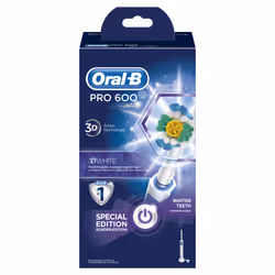 Oral-B Professional Care Brosse à dents électrique rechargeable 600 White & Clean