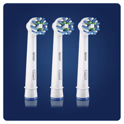 Oral-B CrossAction 80250626 tête de brosses 3 pièce(s) Bleu, Blanc - Vue supplémentaire 10