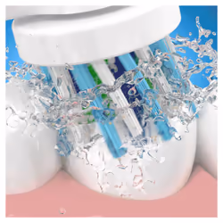 Oral-B CrossAction 80250626 tête de brosses 3 pièce(s) Bleu, Blanc - Vue supplémentaire 4