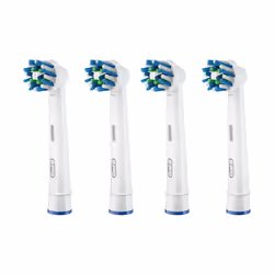 Oral-B Cross Action 4p, 4 pièce(s), Bleu, Blanc, 22 g
