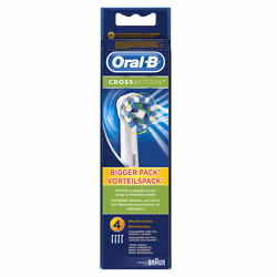 Oral-B Cross Action 4p 4 pièce(s) Bleu, Blanc