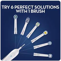 Oral-B Cross Action 4p 4 pièce(s) Bleu, Blanc - Vue supplémentaire 6