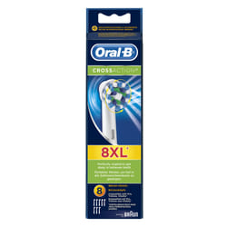 Oral-B Cross Action 8p 8 pièce(s) Bleu, Blanc