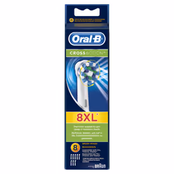 Oral-B Cross Action 8p 8 pièce(s) Bleu, Blanc