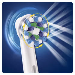 Oral-B PRO 600 CrossAction Adulte Brosse à dents rotative Vert - Vue supplémentaire 3