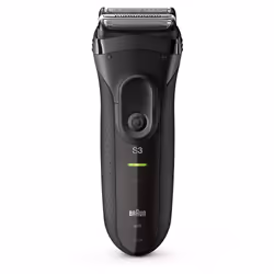 Braun Series 3 3020, Rasoir à grille, 2 x SensoFoil, Noir, LED, Batterie, Hybrides nickel-métal (NiMH)