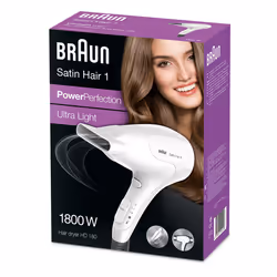 Braun Satin Hair 1 PowerPerfection HD180 sèche-cheveux 1800 W Blanc - Vue supplémentaire 6
