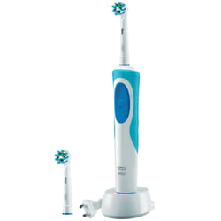 Oral-B Vitality Plus CrossAction Adulte Brosse à dents rotative oscillante Blanc, Bleu