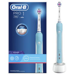 Oral-B PRO 700 Adulte Brosse à dents rotative oscillante Bleu, Blanc