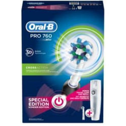 Oral-B PRO 760 Adulte Brosse à dents rotative oscillante Noir