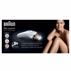 Braun IPL BD 5001 Lumière pulsée Or, Blanc