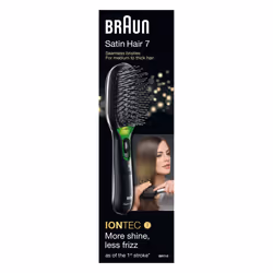 Braun BR710 Adulte Brosse à cheveux rectangulaire Noir, Vert 1 pièce(s)