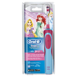 Oral-B Stages Power Enfant Brosse à dents rotative oscillante Bleu, Rouge