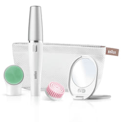 Braun FaceSpa 853V 10 pince(s) Blanc, Argent