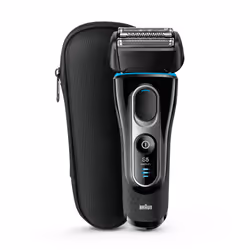 Braun 5145SWD Rasoir à grille Noir, Bleu, Chrome