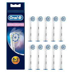 Oral-B Sensi UltraThin EB6082 10 pièce(s) Blanc