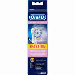 Oral-B Sensi UltraThin EB6082 10 pièce(s) Blanc