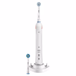 Oral-B SmartSeries Smart 4 4000S Sensi Ultrathin, Adulte, Brosse à dents rotative oscillante, Soin quotidien, Sensible, Blanc ...