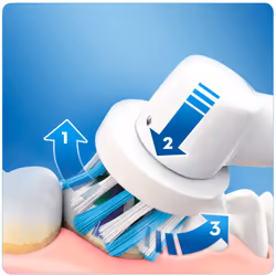 Oral-B SmartSeries Smart 4 4000S Sensi Ultrathin Adulte Brosse à dents rotative oscillante Blanc - Vue supplémentaire 5