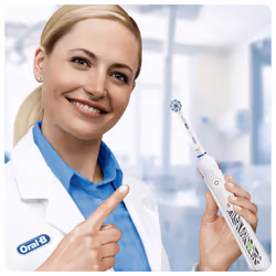 Oral-B Teen Adolescents Brosse à dents rotative oscillante Blanc - Vue supplémentaire 7