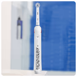 Oral-B Teen Adolescents Brosse à dents rotative oscillante Blanc - Vue supplémentaire 8