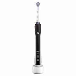 Oral-B PRO 2 2000S Sensi Ultrathin, Adulte, Brosse à dents rotative oscillante, Soin quotidien, Sensible, Noir, Blanc, 2 min, ...