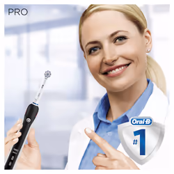Oral-B PRO 2 2000S Sensi Ultrathin Adulte Brosse à dents rotative oscillante Noir, Blanc - Vue supplémentaire 10