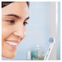 Oral-B PRO 2 2000S Sensi Ultrathin Adulte Brosse à dents rotative oscillante Noir, Blanc - Vue supplémentaire 8